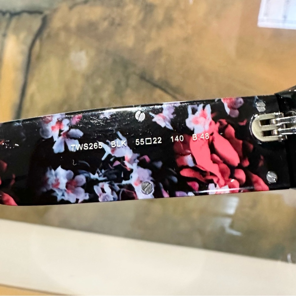 🌸TED BAKER🌸 Black Purple Gradient Square Sunglasses - Picture 7 of 12